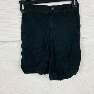 UNBRANDED boys black cotton shorts size 6
